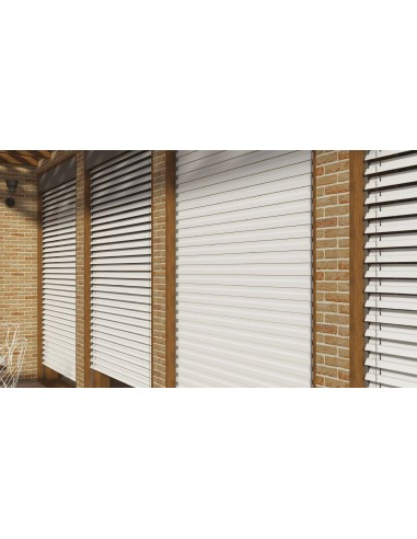 Outdoor aluminum solar shading with 70mm slats (Z70)