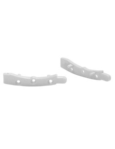 Pair of energy-saving caps for roller shutters in aluminum and PVC