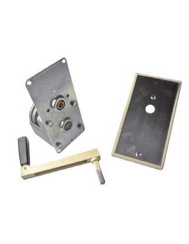 BGM winch 100 kg complete with mechanism, plate and crank