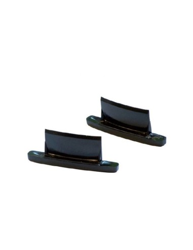 Par de topes laterales de lamas para persiana enrollable de acero 9x42mm