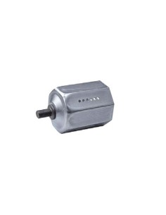 Adjustable galvanized cap for roller