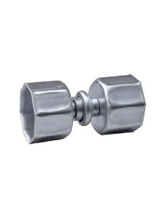 Capuchon double galvanisé pour rouleau