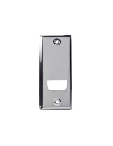 Plaque inox pour recouvrir les volets roulants