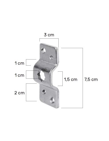 Support étoile pour moteur