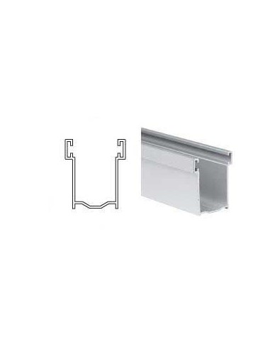 Guides en aluminium pour volet roulant en extrudé microperforé 9x48mm (avec joint) (ML)
