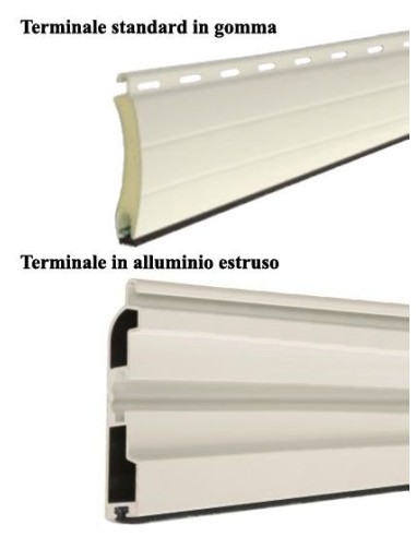 Volet roulant en aluminium isolé au polyuréthane