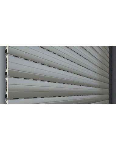 Energy-saving roller shutter in aluminum and PVC