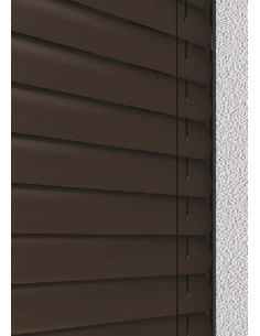 Brise-soleil extérieur guidé en aluminium avec lames de 80 mm (C80)